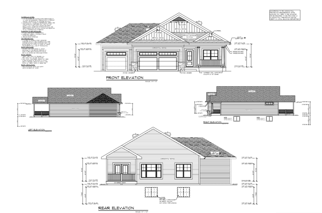 Bisbee Custom Home Plan - Titans Builder Iowa